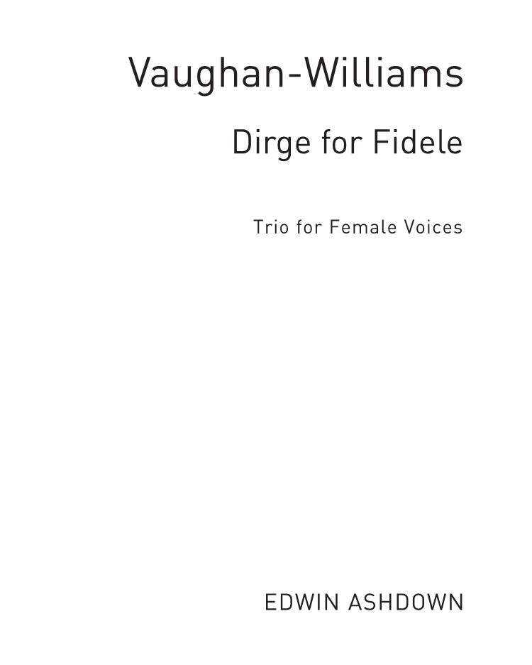 Dirge for Fidele