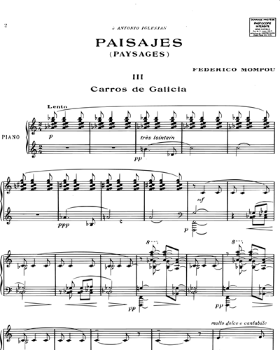 Paisajes - Cahier n. 2