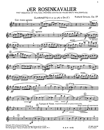 Clarinet 2 in A/Clarinet in C