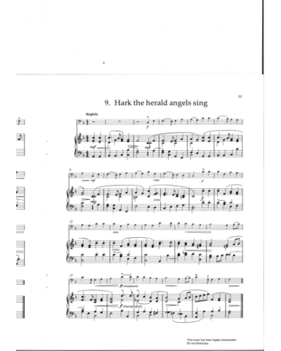 Hark The Herald Angels Sing Sheet Music By Felix Mendelssohn Bartholdy ...