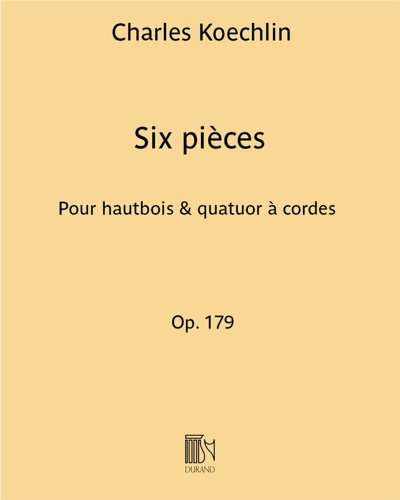 Six pièces Op. 179