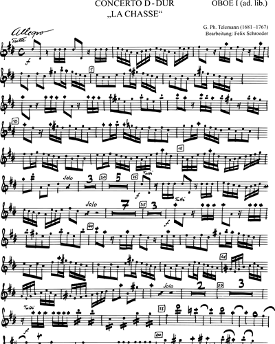 Oboe 1 (ad libitum)