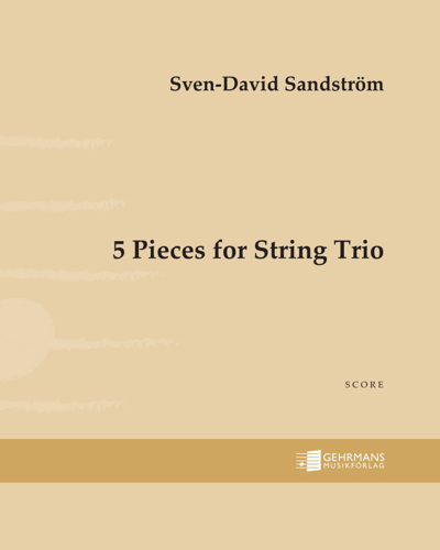 5 Pieces for String Trio