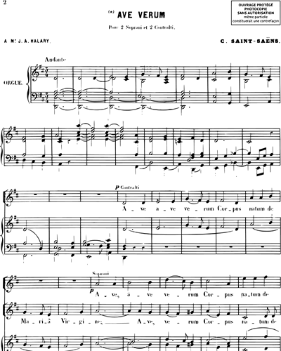 Female Chorus & Organ