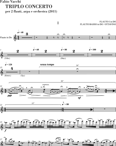 [Solo] Flute 1/Piccolo 1/Bass Flute