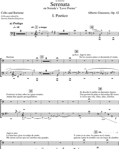 [Solo] Cello & Baritone