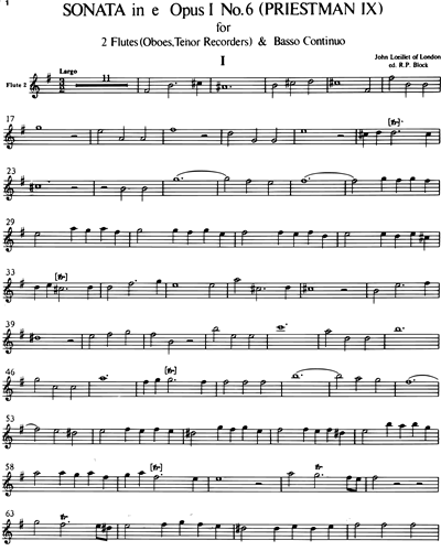Flute 2/Oboe (Alternative)/Tenor Recorder (Alternative)
