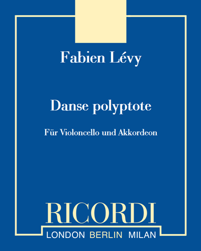 Danse polyptote - Für Violoncello und Akkordeon