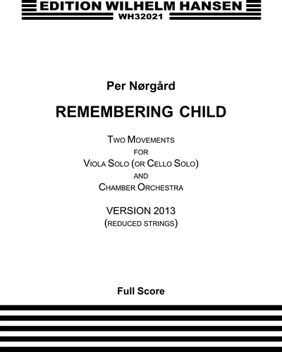 Remembering Child [2013 Version]