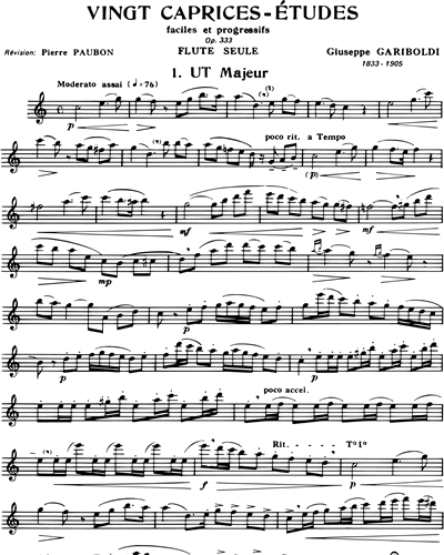 20 Caprices Études, op. 333