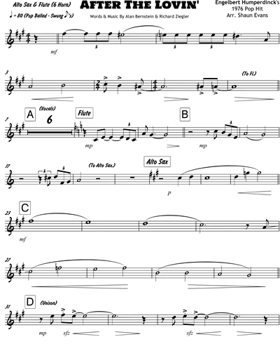 Alto Saxophone/Flute