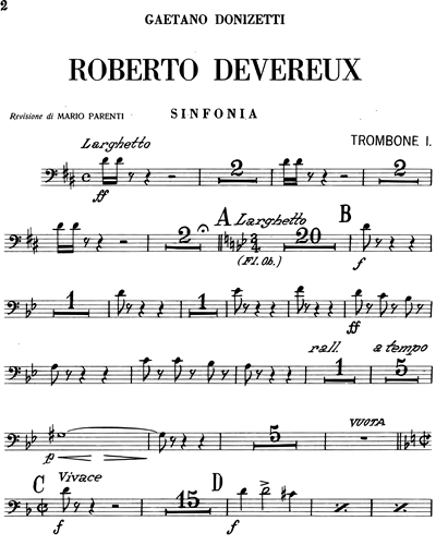 Roberto Devereux - Sinfonia