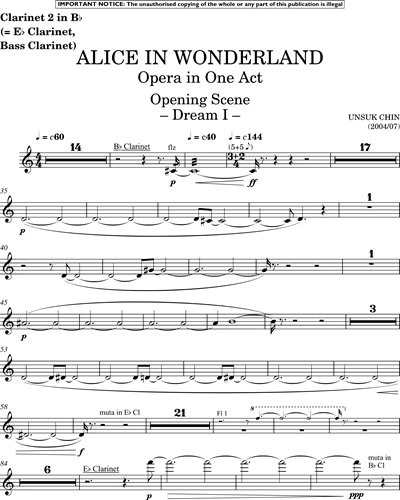 Alice in Wonderland [Reduced Version]