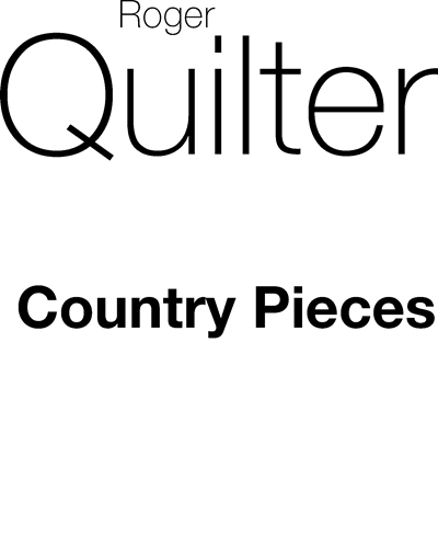 Four Country Pieces, op. 27