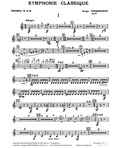 Classical Symphony, op. 25