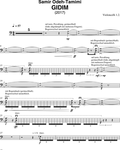 Cello I-II