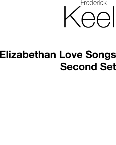 Elizabethan Love Songs, Vol. 2