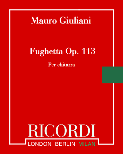 Fughetta Op. 113