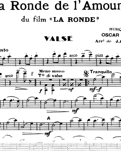 La Ronde De L´Amour (Du Film "La Ronde")