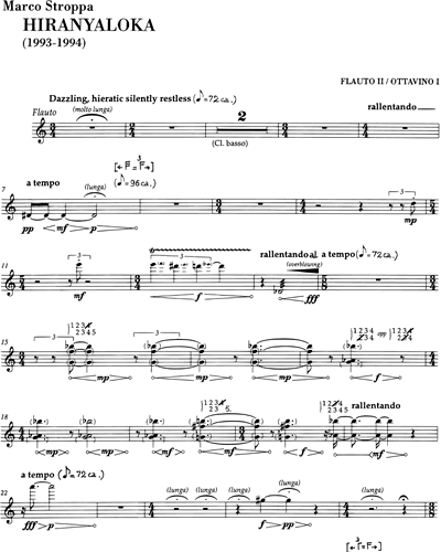 Flute 2 & Piccolo 1