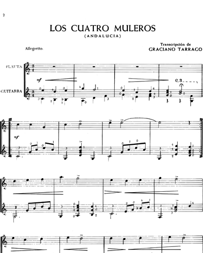 Canciones de España - Cuaderno IV