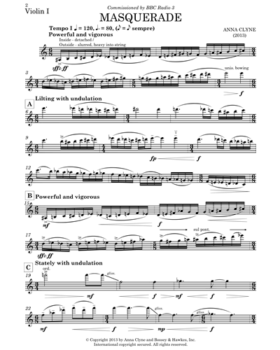 Vampire Masquerade Sheet music for Contrabass, Violin, Viola