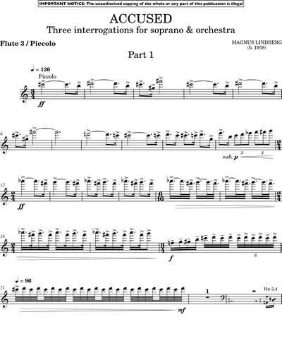Flute 3/Piccolo