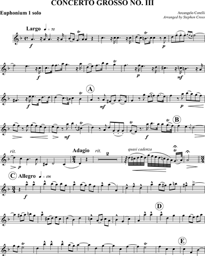 Concerto Grosso in C minor, No. 3