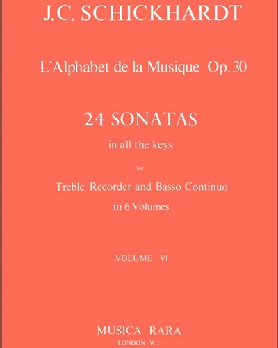 L'Alphabet de la Musique op. 30, Nr. 21 - 24