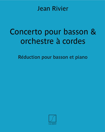 Concerto pour basson & orchestre à cordes