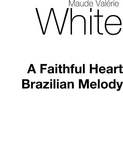 A Faithful Heart (Brazilian Melody)