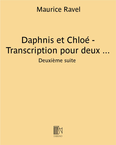 Daphnis et Chloé - Transcription pour deux pianos