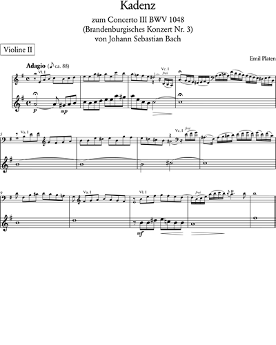 Violin 2 (Cadenza)