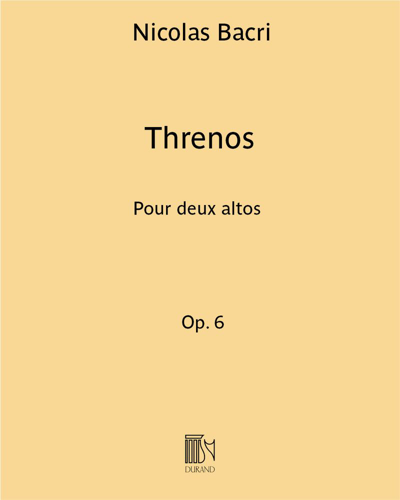 Threnos Op. 6 n. 2