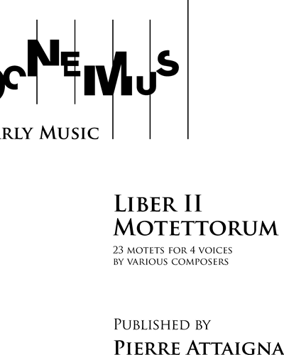 Liber II Motettorum