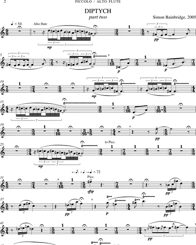 [Part 2] Piccolo/Alto Flute 1