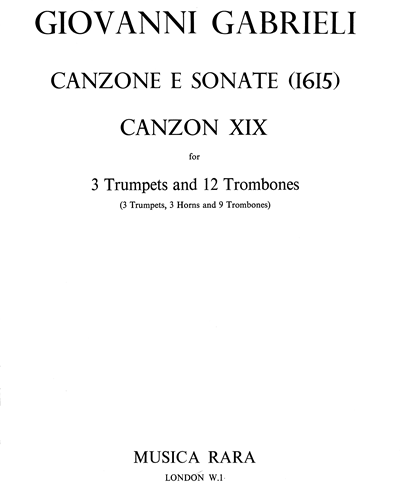 Canzone e Sonate (1615) - Nr. 19