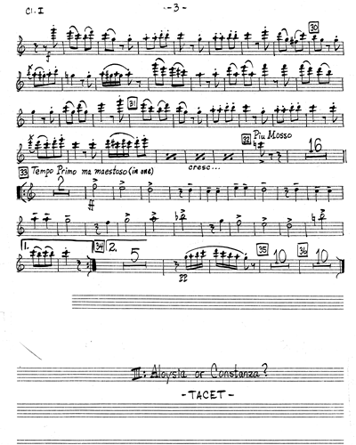 Clarinet 1 in Bb