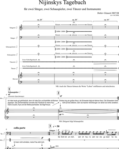 Opera Vocal Score