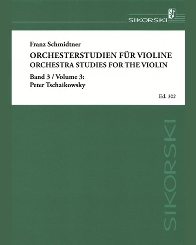 Orchestral Studies for Violin, Vol. 3