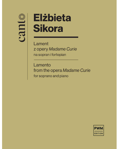 Lamento from the opera 'Madame Curie'