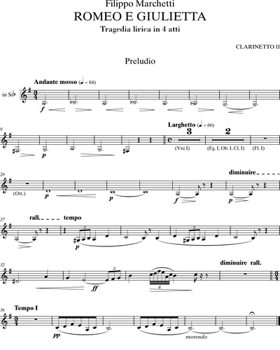 [Orchestra] Clarinet 2