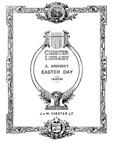 Easter Day, Op. 59 No. 6