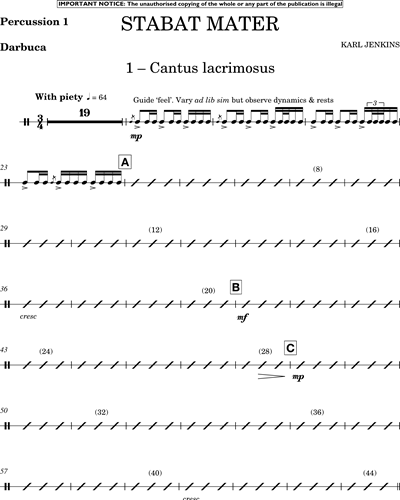 Percussion 1