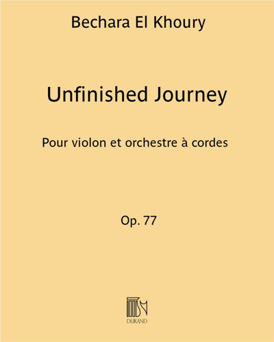 Unfinished Journey Op. 77
