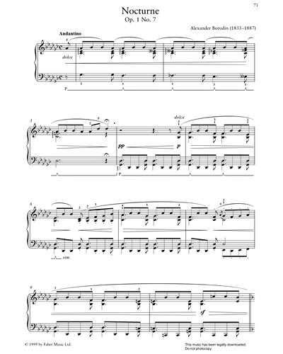 Nocturne Op.1, No.7