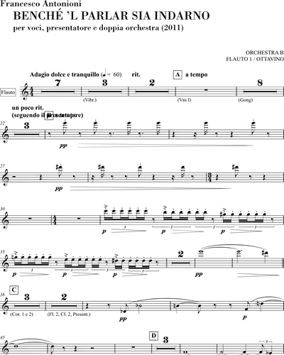 [Orchestra B] Flute 1/Piccolo