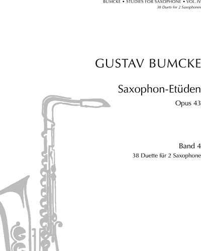 Saxophone Studies, op. 43: Vol. 4