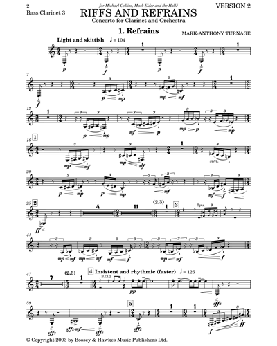 Bass Clarinet 3