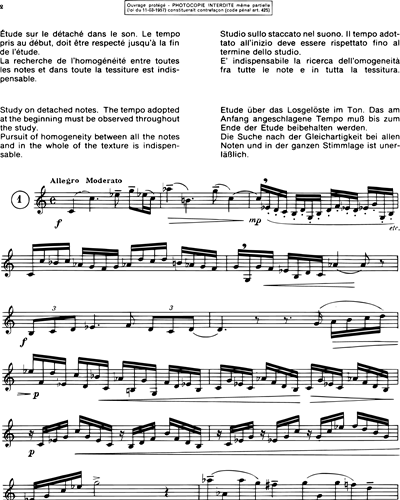 Études Classiques pour cor